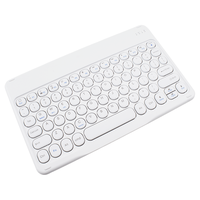 Z30 Keyboard ponsel nirkabel baru 2024, Tablet PC 10 inci ultra-tipis dengan tombol bulat Keyboard portabel Mini Logo kustom