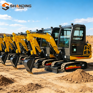 ราคาจริง ส่งฟรี รถขุดขนาดเล็กอเนกประสงค์ 3 ตัน รถขุดสวนขนาดเล็ก รถขุดดีเซลขนาดเล็ก รถขุดแบบกำหนดเองได้ - Product Image 2