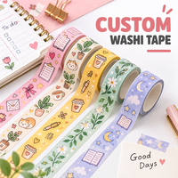 Ruban adhésif japonais imprimé sur mesure, fabricant de papeterie Kawaii