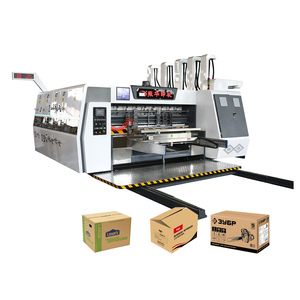 Máquina de <span class=keywords><strong>Impresión</strong></span> y Troquelado de Cajas de <span class=keywords><strong>Cartón</strong></span> Corrugado de Alta Velocidad, 4 Colores, Máquina de <span class=keywords><strong>Impresión</strong></span>, Ranurado y Troquelado de Cajas de <span class=keywords><strong>Cartón</strong></span> - Product Image 1