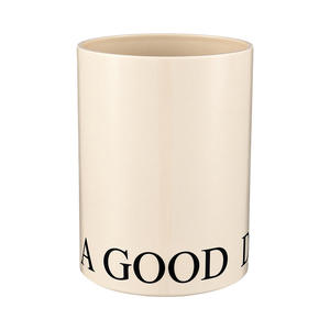 Ensemble de deux gobelets à brosse à dents de luxe, écologiques, avec motif lettres, pour couple, usage domestique - Product Image 2