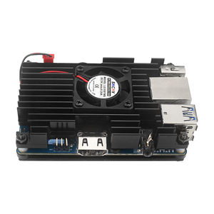 Arancione <span class=keywords><strong>Pi</strong></span> 3LTS in lega di alluminio dissipatore custodia protettiva in metallo con ventola di raffreddamento passivo e attivo per OPI 3 LTS - Product Image 3