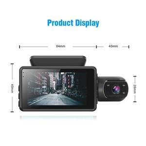 ZTX 3 Inch IPS Dashboard Dual Lens 1080P Touch Screen LCD Dash <b>Camera</b> <b>Night</b> <b>Vision</b> 170 Angle 13-Month Warranty for Cars - Product Image 4
