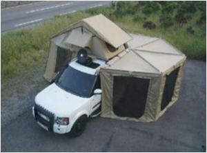 ATLIRACK-Tente portable de luxe <span class=keywords><strong>420D</strong></span> Oxford, imperméable et extensible, pour pick-up, 2 personnes, facile à transporter - Product Image 2