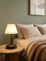 Lampe de table en forme de champignon à moulage rotatif, rechargeable, tactile, 3600 mAh, étanche, pour chambre à coucher, intérieur et extérieur