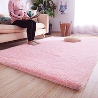 Tapis shaggy en gros d'usine, tapis et carpettes nordiques pour salon, tapis sur mesure, tapis moelleux, style moderne