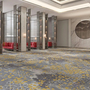 Tapis muraux personnalisés fabriqués à la machine, à poils coupés, ignifuges, adaptés aux animaux domestiques, pour la prière, les restaurants, les salles de banquet, les casinos, en nylon imprimé - Product Image 6