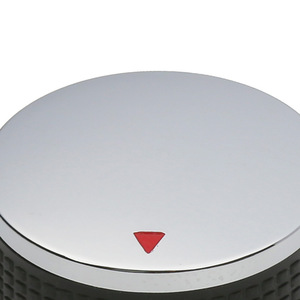 Grillherd-Schalterknopf Gasherd-Schalterknopf Durchmesser 50mm ABS Galvanisierter Knopf Herstellerlieferung Herd-Befestigungselement - Product Image 3