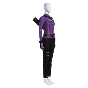Disfraces de cosplay personalizados de Hawkeye New <span class=keywords><strong>Kate</strong></span> Bishop para adultos, inspirados en la película de televisión de Halloween, para actuaciones en eventos. - Product Image 4