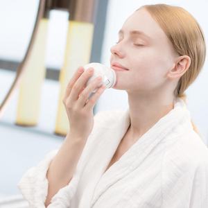 Cepillo de Limpieza Facial Eléctrico Sónico de Silicona 2 <span class=keywords><strong>en</strong></span> <span class=keywords><strong>1</strong></span>, Dispositivo Suave con Vibración - Product Image 6