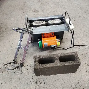 Небольшая Ручная машина для производства цементного кирпича