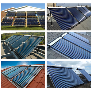 Hệ thống máy nước nóng năng <span class=keywords><strong>l</strong></span>ượng mặt trời dân dụng ngoài trời, kiểu tách rời, sử dụng ống chân không - Product Image 5