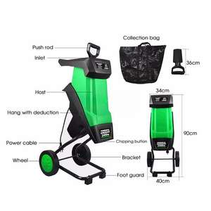 Outils <span class=keywords><strong>de</strong></span> déchiquetage <span class=keywords><strong>de</strong></span> petites branches 2400W Broyeur <span class=keywords><strong>de</strong></span> jardin Broyeur <span class=keywords><strong>de</strong></span> <span class=keywords><strong>bois</strong></span> Machines à usage domestique - Product Image 3