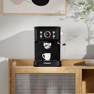 เครื่องชงกาแฟเอสเพรสโซ่กึ่งอัตโนมัติรุ่น 04E ทำจากอะลูมิเนียม เหมาะสำหรับใช้ในบ้าน สำนักงาน โรงแรม ขายดี ใช้ไฟ 220V/120V - Product Image 4