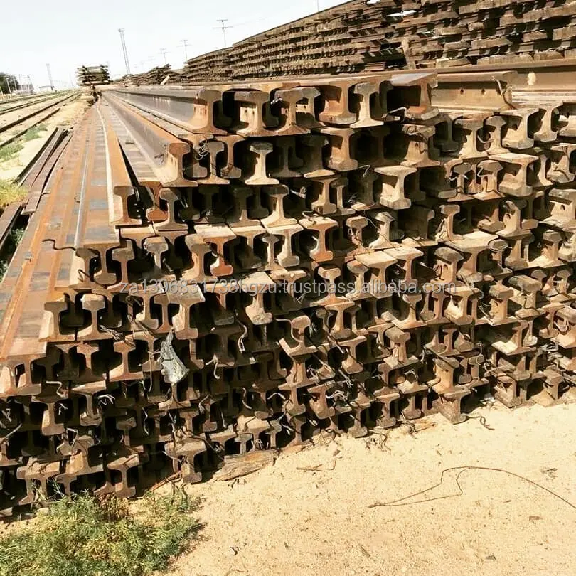 Used Rail Hot Rolled Grooved Rail And Special Steel Crane Rail Sections For Railway
