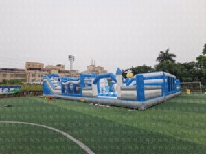 Château gonflable personnalisé pour enfants, parc d'attractions, parcours d'obstacles, aire de jeux, aventure amusante - Product Image 6