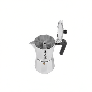 Cilio Espresso <b>Maker</b> Classico Induction 6 Cups Stainless Steel Coffee Brewer Stovetop Use - Product Image 2