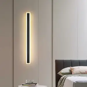 Indoor Verlichting Lange Strip Blaker Minimalistische Moderne Woonkamer Gang Slaapkamer Muur Gemonteerde Lamp Art Lijn Decor Armatuur