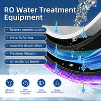 Équipement commercial entièrement automatique d'osmose inverse RO pour eau pure 500L/H – Système de filtration d'eau industrielle