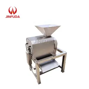 Fruit pitting and juicing machine/mango pitting and pulping machine/passion fruit shelling and juicing machine