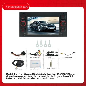 <span class=keywords><strong>Autoradio</strong></span> Android double DIN 7 pouces, lecteur DVD audio pour <span class=keywords><strong>Ford</strong></span> Focus Mondeo <span class=keywords><strong>Transit</strong></span> Fiesta Kuga Fusion 2003-2007 2011 - Product Image 3