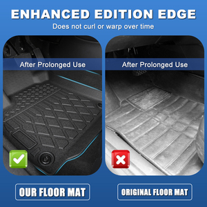 Alfombrillas para Auto Termoformadas de TPE, Resistentes a la Nieve, Reciclables e Impermeables, para Todo Clima, para Lexus ES300H 2013-2018 - Product Image 4
