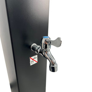 Venta caliente 35L Piscina Spa Junto a la piscina Acero inoxidable Cuadrado Un cuerpo entero <span class=keywords><strong>Ducha</strong></span> <span class=keywords><strong>solar</strong></span> al aire libre sin <span class=keywords><strong>base</strong></span> - Product Image 6