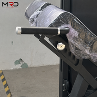 MRD Machine d'extension dorsale réglable en acier de haute qualité pour l'entraînement du bas du dos, du tronc et des fessiers, pour usage domestique, en salle de sport et commercial