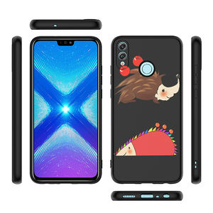 Mode nouvelle idée personnalisé DesignerBack couverture paquet coque en Silicone TPU pour Honor 8X étui <span class=keywords><strong>dessin</strong></span> coloré - Product Image 2