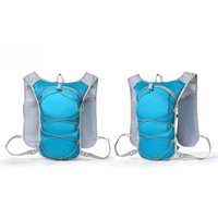 Mochila Táctica Ultraligera para Ciclismo, con Bolsa de Agua de 2L, Impermeable, de Oxford, para Hidratación, Senderismo, Running, Deportes al Aire Libre, Hecha en China