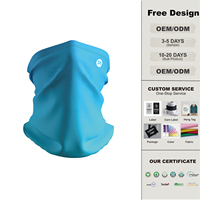 Cache-cou unisexe de sport, masque facial, design personnalisé, respirant, tube cache-tête pour le cyclisme, la chasse, la pêche, l'entraînement