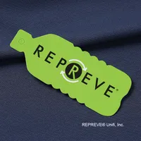 स्थायी REPREVE के लिए पुनर्नवीनीकरण कपड़े टी शर्ट योग legging खेल शीर्ष, पुनर्नवीनीकरण प्लास्टिक की बोतलों से RPET पॉलिएस्टर कपड़े बनाया