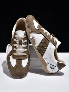 Zapatillas Retro Estilo Alemán para Hombre Tallas Grandes, Cosidas a Mano, Suela Octopus, Zapatos de Conducir, <span class=keywords><strong>Mocasines</strong></span> Casuales - Product Image 4