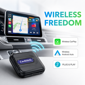 กล่องแอนดรอยด์ 13 CarPlay AI Box Qualcomm QCM6115 QCM6225 Wireless CarPlay Android Auto 4G SIM GPS 8+128GB สำหรับรถยนต์ที่มีระบบ CarPlay แบบใช้สายจากโรงงาน - Product Image 2