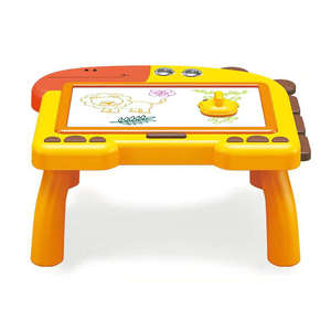 กระดานวาดเขียนและเขียนแบบสองด้านแบบใช้ซ้ำได้ <span class=keywords><strong>2</strong></span> in 1 ทำจากพลาสติก ABS รูปทรงยีราฟ สำหรับเด็ก ของเล่นเสริมพัฒนาการ - Product Image 6