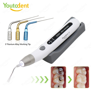 Activador Dental Eléctrico Inalámbrico con Irrigador Endo y 3 Puntas Metálicas, Equipo de Limpieza LED para Endodoncia y Conductos Radiculares - Product Image 2