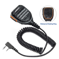 ABBREE AR-780 Radio bidirectionnelle étanche à la pluie haut-parleur micro à distance micro épaule pour GMRS Radio Baofeng UV-5R