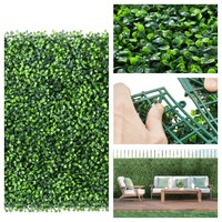 Panneau mural végétal artificiel Milan, verdure dense pour la décoration des centres commerciaux, restaurants et hôtels