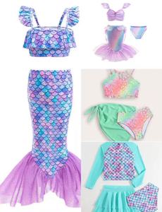 Nouveauté : Maillots de bain réversibles pour enfants et tout-petits, sans manches, dos nu, bikinis à double couche, motifs floraux hawaïens, maillots de bain pour filles - Product Image 1