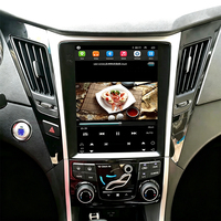 Radio Mobil Vertikal Tesla Android 15 9,7 Inci untuk Hyundai Sonata 2010-2015 Wireless CarPlay GPS DSP 8-Core