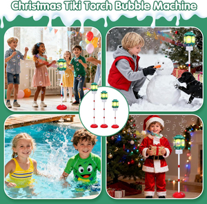 Machine à bulles pour enfants, support réglable en hauteur, torche à bulles magique, lampe de jardin, rechargeable, jouet amusant à bulles sans fin automatique - Product Image 5