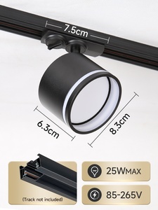 Plafonnier d'éclairage intérieur du fabricant, spot LED <span class=keywords><strong>GX53</strong></span> orientable pour salon, éclairage encastré à montage en surface - Product Image 2
