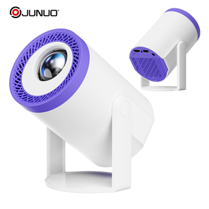 JUNUO Turn 1 Hot Selling Mini Projector 200Ansi 720P 1+8GB Newest Android 14 with BT Portable Projector for Home Use - Product Image 1