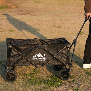 Kamp, alışveriş ve bahçe için sınırlı zaman özel karbon çelik katlanır vagon - Product Image 5