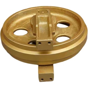 81N6-13010 R210LC-7 R2507 ล้อนำทางรถขุดที่ทนทาน อะไหล่ช่วงล่าง - Product Image 4