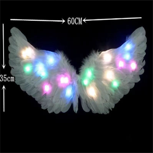 <span class=keywords><strong>Ali</strong></span> di farfalla incandescenti decorazione posteriore per <span class=keywords><strong>bambina</strong></span> bambini lampeggiante meravigliose <span class=keywords><strong>ali</strong></span> led <span class=keywords><strong>angelo</strong></span> per le <span class=keywords><strong>ali</strong></span> di danza - Product Image 4