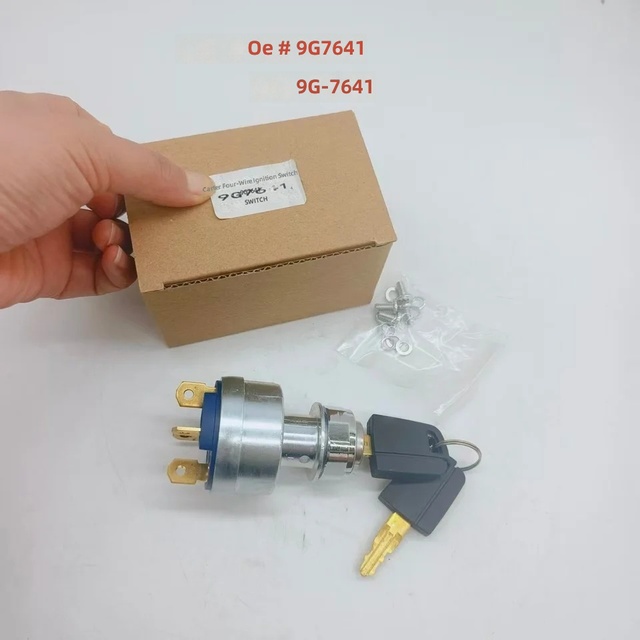 High Quality New  Ignition Switch 9G7641 9G-7641 for Caterpillar 320B 320C 320D 312BL 312C Excavator Parts