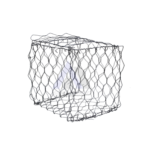 Cages en gabions hexagonaux galvanisés à chaud avec maille tissée à double torsion pour murs de soutènement et cages en pierre - Product Image 5