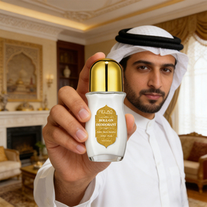 Desodorante natural en roll-on con logo personalizado, paquete de 4, sin aluminio y no pegajoso, 4 aromas distintos, recambio de desodorante en barra roll-on - Product Image 1