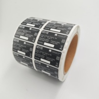 Film holographique brillant amovible en BOPP, imperméable, résistant à l'huile, anti-contrefaçon, à gratter, écologique, durable et robuste pour appareil photo